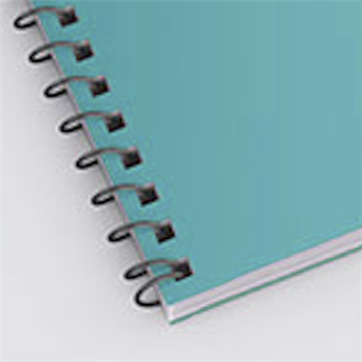 Twin Wire 6" x 9" Book